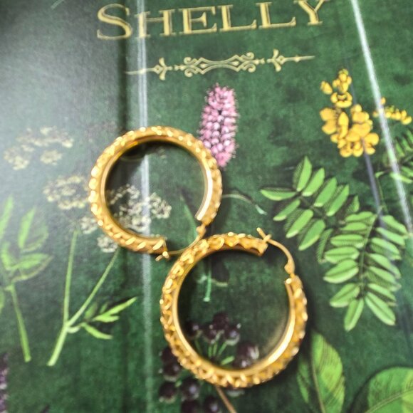 14k earrings - Picture 1 of 7